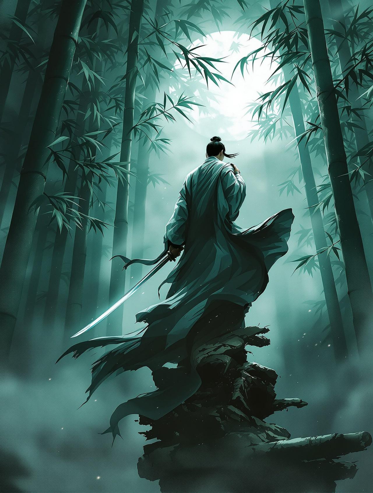 免费在线观看作品《江湖夜雨》高清海报